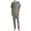 United Colors of Benetton 30964F00V Pantalone del Pigiama, Verde, M Uomo