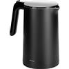 ZWILLING ENFINIGY Bollitore elettrico con filtro anticalcare in acciaio inox e protezione da surriscaldamento, 1850 watt, 1,5 litri, nero