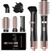 MogaWave Air Styler Set 5 in 1 Hair Styler 1000 W, spazzola rotante ad aria calda, spazzola rotonda per acconciatura, asciugatura, volume, ricci