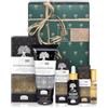 Helan, M Oud - Cofanetto con Profumo Uomo 10 ml + Shampoo e Bagnoschiuma Gel con Mandorle Dolci e Vitamina E 200 ml + Siero Viso Contorno Occhi Antirughe con Retinolo, 30 ml - Ideale per Regalo Uomo