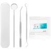 PYEUIFT 50g Granuli di dei Denti, Kit Riempimento Temporaneo Dente, Denti Finti Modellabili, Dente Finto Provvisorio per Resina, Kit Riparazione Denti per Riempimento del Dente Rotto Mancante