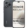 HONOR 400 Lite 5G Smartphone,8GB RAM 256GB Memoria Dual SIM NFC, 5230 mAh,108MP con pulsante AI telefono Android 15, 6.7 pollici AMOLED Eye-Care Display, IP64&SGS, Velvet Black [Versione italiana]