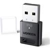 UGREEN BT6.0 Adattatore Bluetooth 6.0 USB Chiavetta Bluetooth per PC Windows 11 10 8.1 con Controller di PS5 PS4 Telefono Cuffie Auricolare Tastiera Mouse