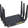 Yunir Router per Scheda SIM 5G CPE con Slot per Scheda SIM, Router Wi Fi 6 Modem 5G Dual Band per Router Wireless Ad Alta velocità per Interni da Ufficio Smarthome (Spina europea)