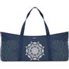 Gonex Borsa Yoga Donna in Tela Extra Large, Borsa da Palestra con Tasca Impermeabile e Cerniera in Metallo, Porta Tappetino e Mattoncini, per Yoga, Pilates, Viaggi