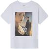 Springfield Donna T-Shirt da Manica Corta Grafica, Collezione Culpables,Marrone, L