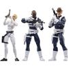 Hasbro Marvel Legends Series S.H.I.E.L.D. Nick Fury Jr., Sharon Carter e Dum Dugan Action Figure
