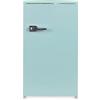 Avilia - Frigorifero Vintage Monoporta 90L con Congelatore, Ripiano Regolabile e Cassetto Bar, Ideale per Casa e Ufficio, Stile Retrò Compatto e Silenzioso, Classe Energetica A+ Verde Acqua