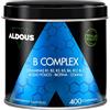 Aldous Bio Vitamina B Complex + Vitamina C - 400 Compresse - Alto Dosaggio - Vegan | Multivitaminico- Vitamina B12, B1, B3, B4, B5, B6, Acido Folico, Biotina, Colina - Integratori Stanchezza - Vitamine B-ALDOUS