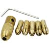 NEIQIUWING Affidabile mini adattatore per mandrino, essenziale per ABS, legno, alluminio foratura (5,05 mm)