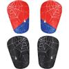 SAVITA 2 Paia Parastinchi Mini Ragno Calcio, 8x5cm Protezione Rete Stretta Comfortevoli Piccoli Parastinchi da Calcio Attrezzatura Protettiva per Ragazzi Ragazze
