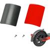 YJFY Supporto per targa e scooter, con adesivo riflettente e viti per M365 Pro2 (nero)