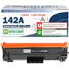ASEKER 142A W1420A Toner di Cartuccia Con Chip Compatibile per HP 142A W1420A 142X W1420X Nero per LaserJet M140w M110w M110 MFP M139 M139w M140 Stampanti