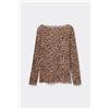Intimissimi Maglia In Modal Ultralight Con Cashmere Pretty Savage Stampa