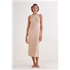 Intimissimi Sottoveste Lunga A Costine Your Everyday Wear Naturale