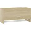 vidaXL Armadio Rovere Sonoma 70x32,5x35 cm in Legno Multistrato