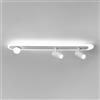 Klobvtt Plafoniera a LED Plafoniera Bianca da Semi-Incasso Lampadario lineare Moderno con faretto Moderno Vicino agli apparecchi di Illuminazione a soffitto per corridoio Soggiorno