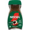 Nescafe Nescafé Strong Caffè Solubile Istantaneo, 100, per circa 50 porzioni, Gusto Intenso