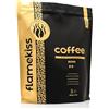 Flamekiss Chicchi di caffè da 1 kg - Chicchi di caffè espresso Arabica e Robusta tostati a fuoco di legna artigianali di prima qualità per un'esperienza in grani ricca e aromatica