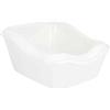Trixie lettiera Cleany con bordo, 45 x 21 x 54 cm, bianco