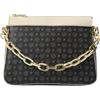 Pollini Borsa A Tracolla Da Donna Marchio, Modello Heritage TE8533PP0LQ11, Realizzato In Pvc. Avorio