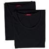 RAGNO SPORT Confezione 2 t-Shirt Intime Uomo Camiciola Cotone Manica Corta Girocollo Bipack 601417, 078B Bleu, S