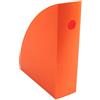 Exacompta - Ref 18288D - Portariviste MAG-CUBE - 266 x 82 x 305 mm, foro per le dita sul dorso, adatto per documenti A4+, grande capacità di archiviazione - Iderama Orange