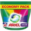 Ariel All-in-1 Pods Detersivo Capsule, 50 Lavaggi, Colore, Efficace anche a Freddo, Protezione del Colore