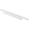 GTV Lind Maniglia per mobili elettroplaccata cromata 224 mm distanza di foratura 496 mm lunghezza barra 18 mm bordo largo profilo maniglia per armadio da cucina cassetto accessori mobili