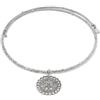 VLNET® | Vestopazzo collana girocollo placca fiore/stella placcato in argento | Modello a molla regolabile | Placcatura 100% artigianale | Nickel tested.