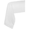 STOF - Federa per cuscino da cuscino - Dimensione 45 x 185 cm - 100% cotone certificato Oeko-Tex - Ottima qualità - Colore bianco - Modello Eden - Biancheria da letto per la casa - Morbido e