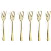 Amefa Austin - Set per torte, 6 pezzi, colore: oro opaco