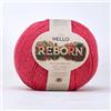 Hello Yarn Reborn - Filato per uncinetto e lavoro a maglia, in cotone riciclato, 200 g