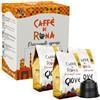 CAFFE' DI ROMA CAFFE di ROMA Capsule Compatibili con Dolce Gusto Nescafé - GIOVE DECISA e FORTE - 96 Capsule Compatibile con Macchine Nescafè Dolce Gusto - 6 Sacchetti da 16 -