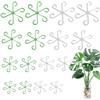RXKFIGX 20 Pezzi Supporti Stelo Piante, Piante rampicanti Supporto per steli, Supporto Per Stelo Vegetale Riutilizzabile Ganci Porta Stelo per Arrampicate per Crescere in Posizione Verticale Supporti
