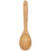 FAAY Cucchiaio sano e spatola artigianale in teak ad alta resistenza all'umidità per pentole antiaderenti (cucchiaio grande scopo)