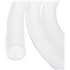 Rebower Tubo Silicone 3,3ft, 25,4mm ID 31,8mm OD, Trasparente, Tubo Plastica Industriale Silicone Puro Pompa, Sifonaggio, Drenaggio, Irrigazione, Birrificazione, 1 x 1-1/4