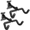 Housolution Supporto da Parete per Biciclette-Rack da garage Regolabile in Acciaio al Carbonio e Imbottito in Schiuma EVA per Biciclette a 48,5 lbs,Rack Salvaspazio per Garage e Appartamenti, 2 Pezzi