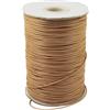 Bestewelry Cordoncino in poliestere cerato, 160 metri, 0,5 mm, filo per perline cerato, per la realizzazione di gioielli, bracciali, macramè, cuoio, cucito e cuoio, colore Perù