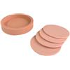Set di sottobicchieri Porter Green Ciss in silicone alimentare, versatili e lava