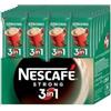 Nescafe Nescafé Strong 3 in 1, Caffè Solubile Istantaneo, Confezione Multipla da 24 Stick, 336g di Caffè Miscela Forte