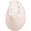 Uineer Mouse Verticale Wireless, mouse wireless 2,4G con Indicatore di Batteria, DPI a 4 Livelli, Design Ergonomico per il Comodo e la Riduzione dello Stress al Polso, Ideale per l'uso a Casa,Ufficio