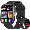 LODIMEKE Smartwatch Uomo Donna con Alexa, 1.83'' Orologio Chiamate, Stress, Impermeabile IP68, Monitoraggio Salute (Frequenza Cardiaca/SpO2/Sonno), 100+ Modalità Sport, Regalo Android iOS