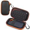 Nokwocy Custodia per SanDisk, SanDisk Extreme Pro/Extreme Portable External - Custodia rigida da viaggio per unità esterne (Black)
