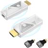 Steetek Trasmettitore e Ricevitore HDMI Wireless, HDMI Wireless Extender per Trasmettere Audio e Video HD a Monitor/Laptop/PC/TV Box/Proiettore, 2,4G/5G Trasmissione Radio Portatile, Plug & Play