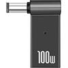 XITAIAN PD 100W Connettore Adattatore per Caricabatterie per Laptop USB di tipo C Femmina a Maschio CC Convertitore Ricambio per Acer Samsung Lenovo (7.4x5.0 For HP)