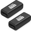Seminer Accoppiatore USB C da Femmina(2 Pack), Connettore USB4.0 Tipo C 80Gbps 240W per il Trasferimento Dati Compatibile con iPhone 16/15, Samsung, MacBook e altri dispositivi USB-C