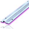 DECO FER FORGE Deco Ferro Forge Guida per cancelli scorrevoli, 3000 mm, scanalatura a U da avvitare, spessore 3 mm, acciaio zincato; ruota a rulli gola a U cancelli esterni in ferro alluminio pvc porte