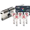 CISA - Cilindro Europeo AP4 S 10P3S70701200C5 per Serratura Porta Blindata - Cilindro Europeo 30/30 con 5 Chiavi A Duplica Protetta - Anti Bumping Anti Strappo - Predisposizione al Pomolo