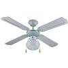 Kooper Ventilatore da soffitto con 4 Pale, 106 cm, Bianco 60 W
